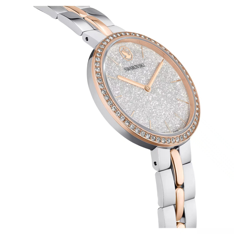 Cosmopolitan watch Swiss Made, Metal bracelet, Silver tone, Mixed metal finish